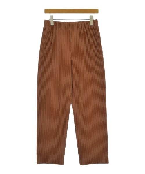 HOMME PLISSE オムプリッセパンツ（余分の物） メンズ 1(S位) 茶【中古】【古着】