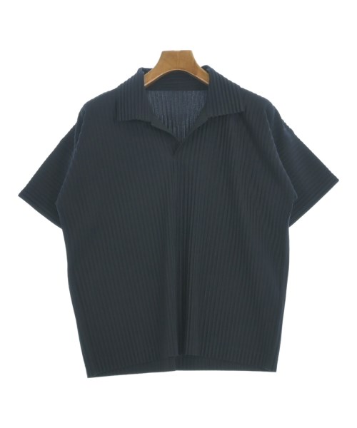 HOMME PLISSE オムプリッセプルオーバー・カットソー メンズ 2(M位) 紺【中古】【古着】