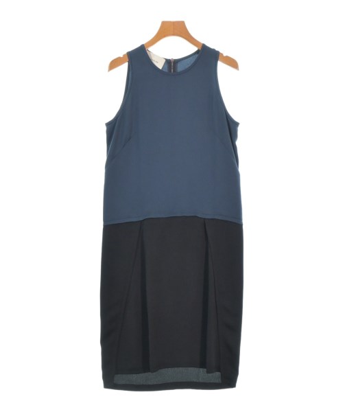 CEDRIC CHARLIER セドリック　シャルリエ ワンピース レディース 40(M位) 青x黒 【中古】【古着】