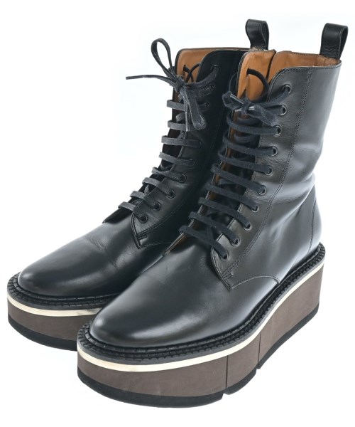 CLERGERIE クレジュリーブーツ レディース EU35(21.5cm位) 黒【中古】【古着】