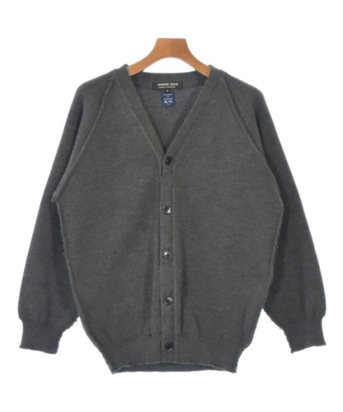希少美品\"AD1988\" コムデギャルソンオムドゥウールカーディガン ブラウン COMME des GARCONS HOMME DEUX（コムデギャルソンオムドゥ