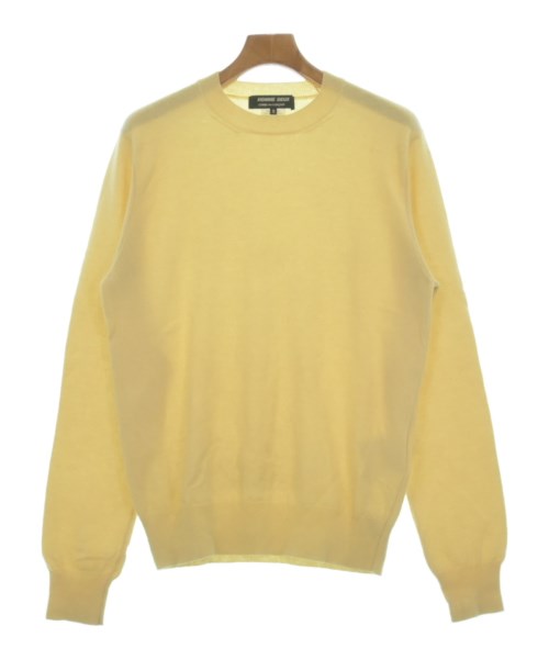 COMME des GARCONS HOMME DEUX コムデギャルソンオムドゥニット・セーター メンズ M 黄【中古】【古着】