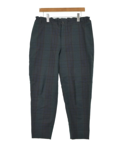 COMME des GARCONS HOMME DEUX コムデギャルソンオムドゥ パンツ（その他） メンズ M 緑x茶x紺等(チェック) 【中古】【古着】