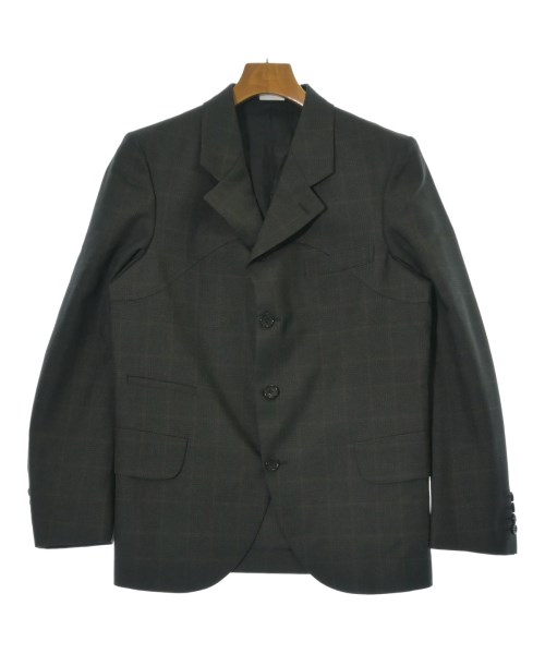 COMME des GARCONS HOMME DEUX コムデギャルソンオムドゥカジュアルジャケット メンズ XS 黒x茶(チェック)【中古】【古着】｜RAGTAG（ブランド古着のラグタグ）
