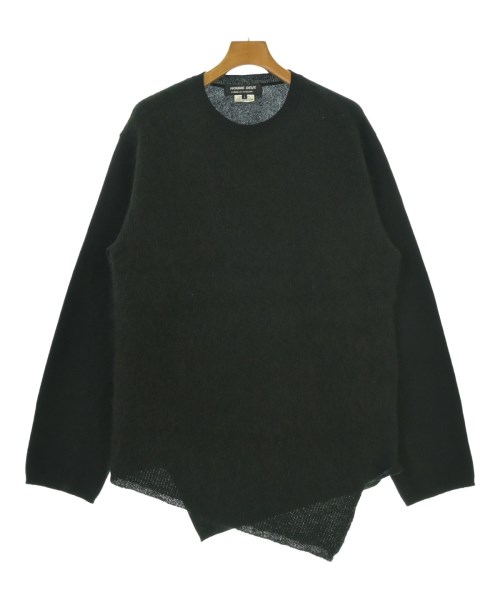 COMME des GARCONS HOMME DEUX コムデギャルソンオムドゥニット・セーター メンズ L 黒【中古】【古着】