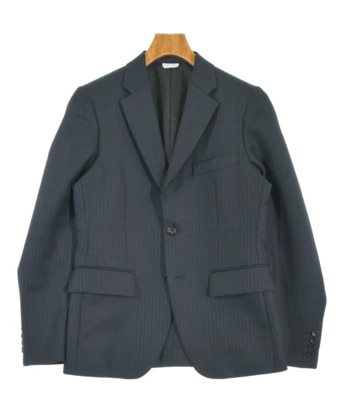 COMME des GARCONS HOMME DEUX コムデギャルソンオムドゥ ジャケット メンズ XS 紺(ストライプ) 【中古】【古着】