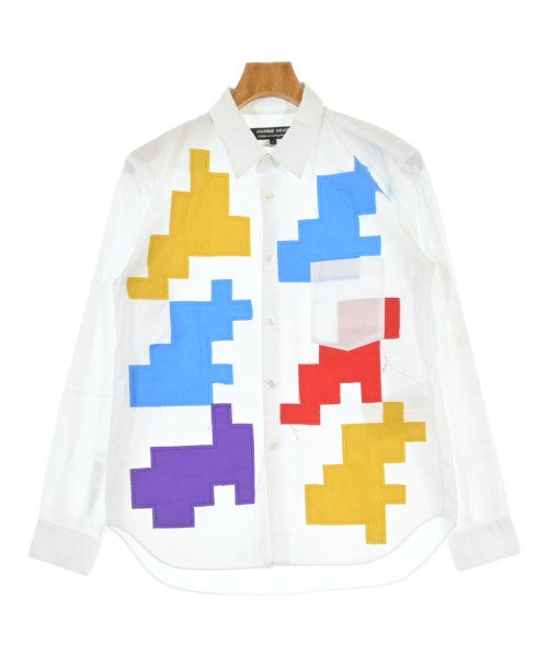 COMME des GARCONS HOMME DEUX コムデギャルソンオムドゥ カジュアルシャツ メンズ S 白 【中古】【古着】