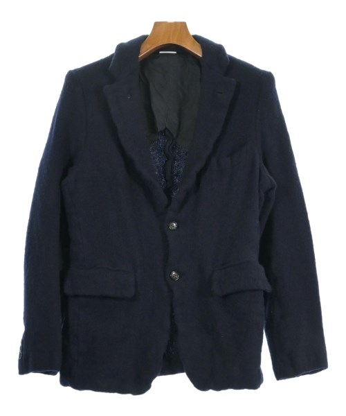 COMME des GARCONS HOMME DEUX コムデギャルソンオムドゥ テーラードジャケット メンズ S 紺 【中古】【古着】