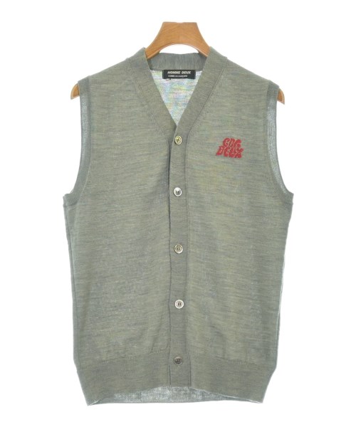 COMME des GARCONS HOMME DEUX コムデギャルソンオムドゥベスト メンズ -(S位) 薄墨色【中古】【古着】