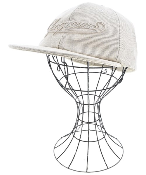 JACQUEMUS ジャックムス キャップ メンズ 62 アイボリー 【中古】【古着】