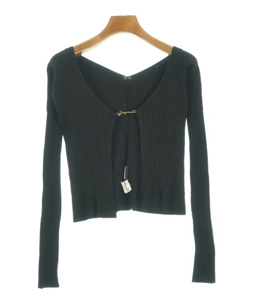 JACQUEMUS ジャックムスカーディガン レディース 34(XXS位) 黒【中古】【古着】
