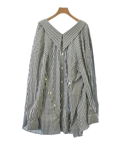 Simone Rocha シモーネロシャブラウス レディース 6(XS位) 黒x白(チェック)【中古】【古着】｜RAGTAG（ブランド古着のラグタグ）