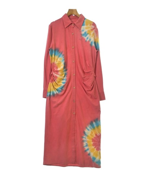 The Elder Statesman ジエルダーステイツマンワンピース レディース XS 赤x水色x黄等(総柄)【中古】【古着】|RAGTAG(ブランド古着のラグタグ)