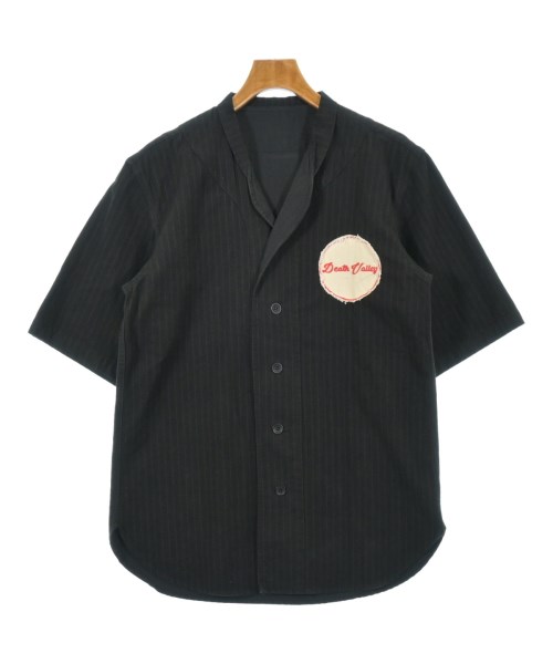 The Elder Statesman ジエルダーステイツマンカジュアルシャツ メンズ M 黒(縞模様)【中古】【古着】