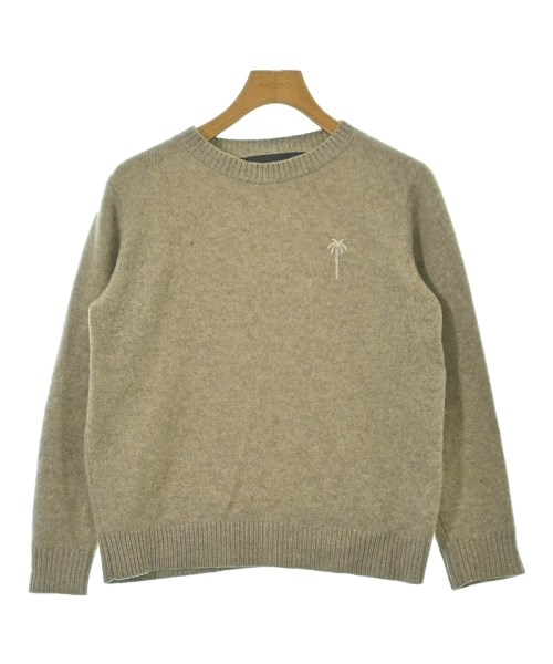 The Elder Statesman ジエルダーステイツマンニット・セーター メンズ XS ベージュ【中古】【古着】