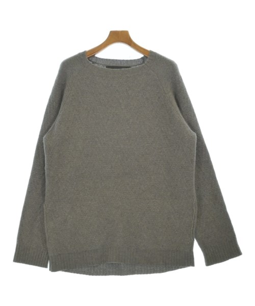 The Elder Statesman ジエルダーステイツマンニット・セーター メンズ M グレー【中古】【古着】