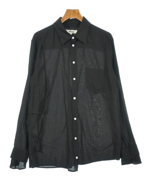 sulvam サルバム カジュアルシャツ メンズ M 黒 【中古】【古着】