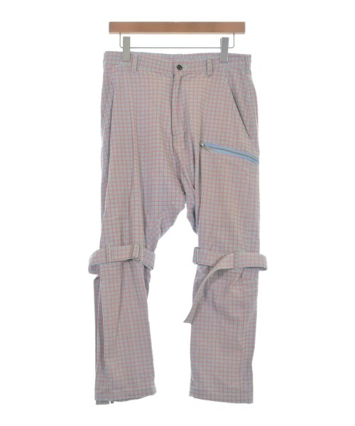 sulvam サルバム パンツ（その他） メンズ S ブルーグレーxピンク(チェック) 【中古】【古着】