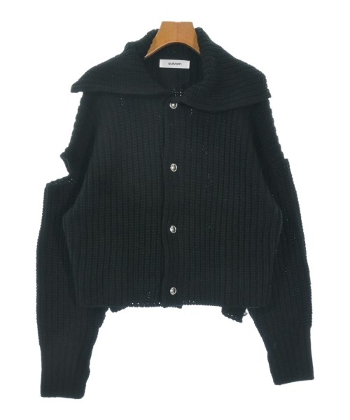 sulvam サルバムカーディガン レディース L 紺【中古】【古着】