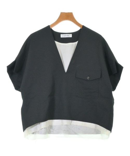 sulvam サルバム カジュアルシャツ メンズ M 黒 【中古】【古着】