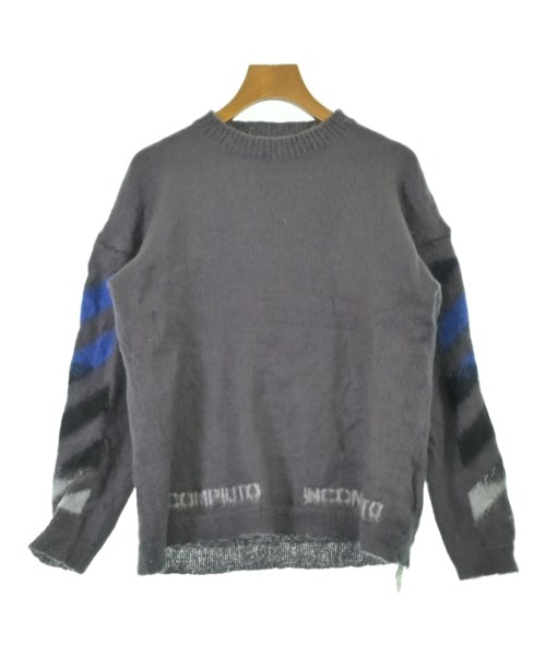 OFF-WHITE オフホワイトニット・セーター レディース M 薄墨色【中古】【古着】