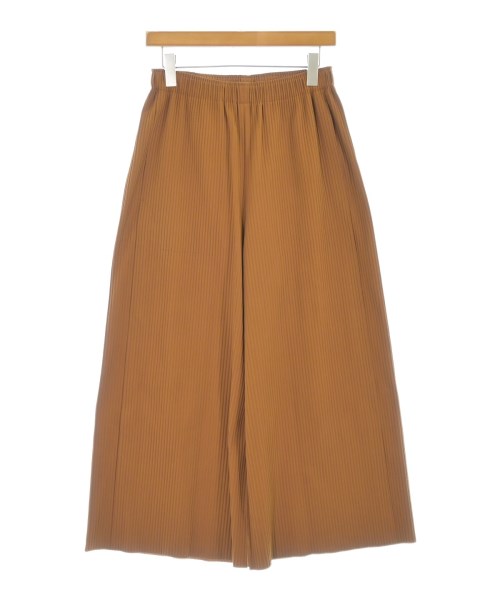 me ISSEY MIYAKE ミーイッセイミヤケクロップドパンツ レディース -(M位) 茶【中古】【古着】