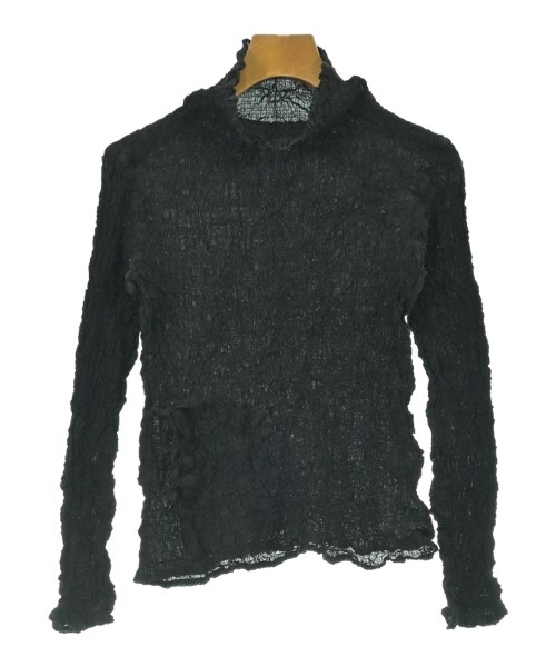 me ISSEY MIYAKE ミーイッセイミヤケブラウス レディース -(XS位) 黒【中古】【古着】