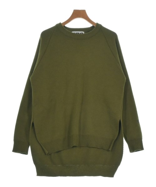 CDG シーディージーニット・セーター メンズ XL カーキ【中古】【古着】 トップス-ニット・セーター