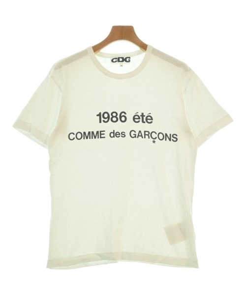 CDG シーディージー Tシャツ・カットソー メンズ M 白 【中古】【古着】