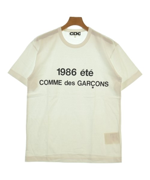 CDG シーディージー Tシャツ・カットソー メンズ L 白 【中古】【古着】
