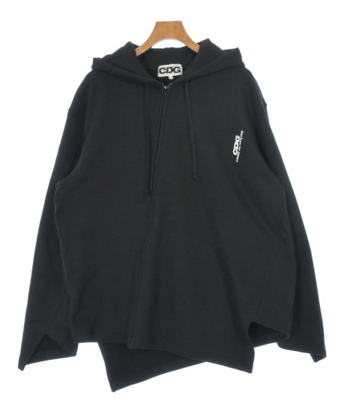 CDG シーディージーパーカー メンズ XXL 黒【中古】【古着】