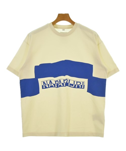 NAPAPIJRI ナパピリTシャツ・カットソー メンズ S アイボリーx青【中古】【古着】｜RAGTAG（ブランド古着のラグタグ）