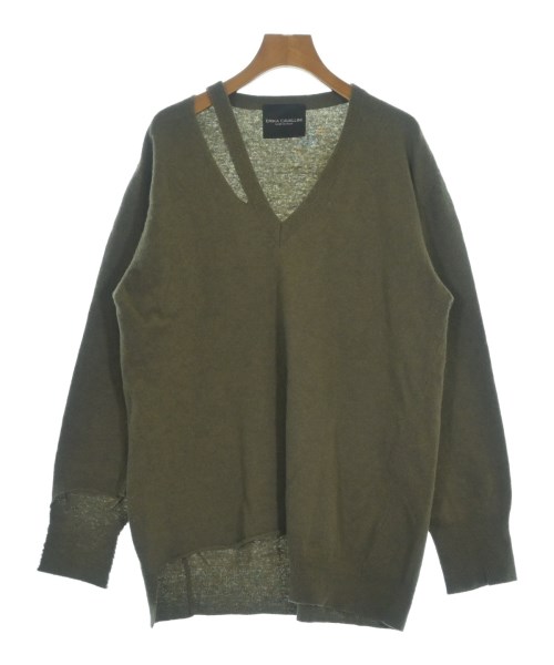 ERIKA CAVALLINI エリカカヴァリーニニット・セーター レディース M カーキ【中古】【古着】｜RAGTAG（ブランド古着のラグタグ）