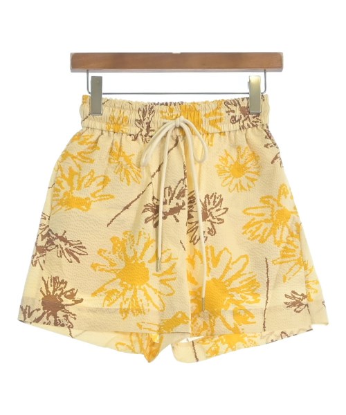 Lee Mathews リーマシュー パンツ（その他） レディース 0(XS位) 黄x茶(総柄) 【中古】【古着】