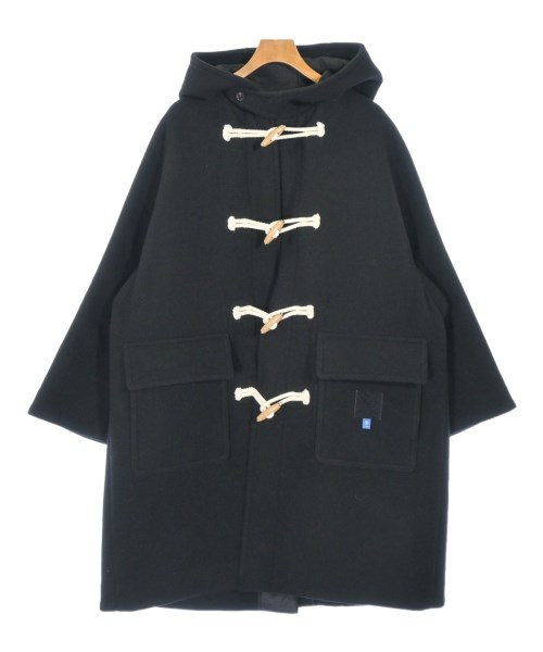 FUMITO GANRYU フミト　ガンリュウ ダッフルコート メンズ 1(S位) 黒 【中古】【古着】