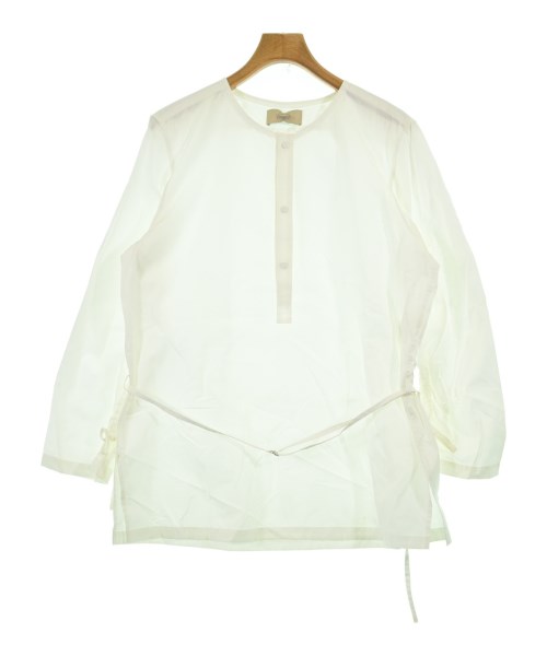 MAISON FLANEUR メゾンフラネール カジュアルシャツ メンズ 44(S位) 白 【中古】【古着】