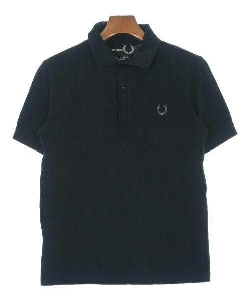 RAF SIMONS ラフシモンズ ポロシャツ メンズ S 黒 【中古】【古着】