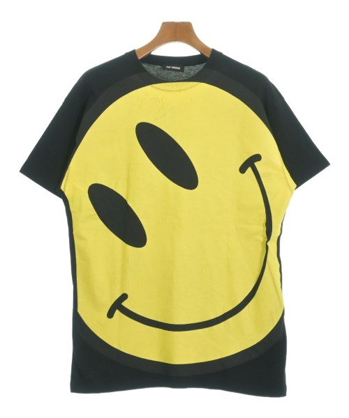 RAF SIMONS ラフシモンズプルオーバー・カットソー メンズ XS 黒x黄【中古】【古着】