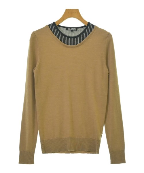RAF SIMONS ラフシモンズ ニット・セーター メンズ 44(S位) キャメル 【中古】【古着】