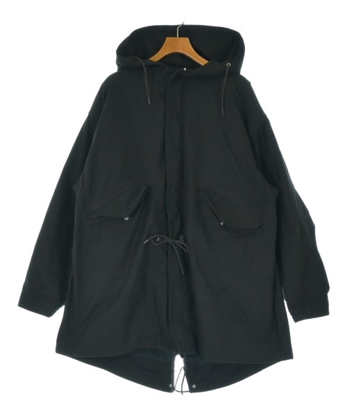 RAF SIMONS ラフシモンズ モッズコート メンズ 46(M位) 黒 【中古】【古着】