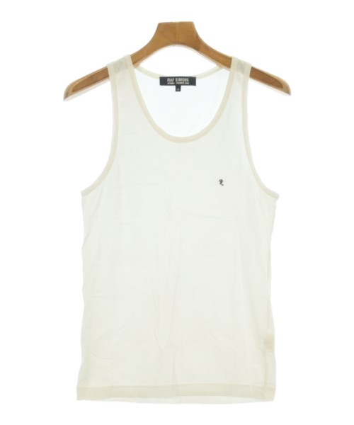 RAF SIMONS ラフシモンズタンクトップ メンズ 46(M位) 白【中古】【古着】
