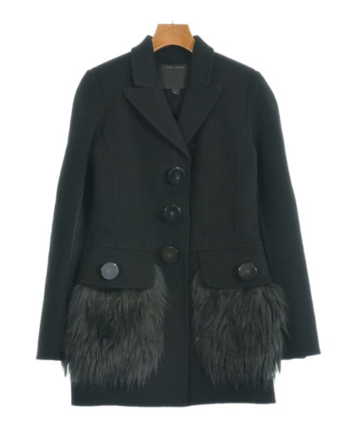 MARC JACOBS マークジェイコブスコート（余分の物） レディース 0(XS位) 黒【中古】【古着】