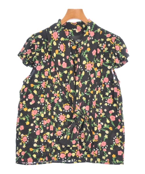 MARC JACOBS マークジェイコブス ブラウス レディース 4(XL位) 黒xピンクx緑等(花柄) 【中古】【古着】
