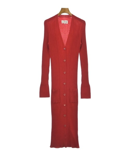 Maison Margiela メゾンマルジェラカーディガン レディース -(XS位) 赤【中古】【古着】