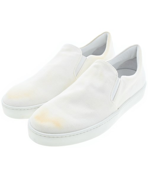 MANOLO BLAHNIK マノロ ブラニクスニーカー メンズ UK6 1/2(25糎位) 白【中古】【古着】