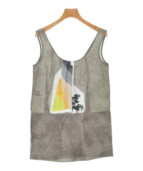 MARNI マルニカジュアルシャツ レディース 38(S位) 茶x白x黒等【中古】【古着】 レディースファッション-シャツ・ブラウス-トップス