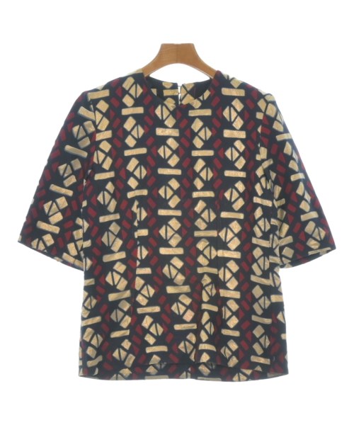 MARNI マルニトップ レディース 38(S位) 紺x赤xゴールド【中古】【古着】 レディースファッション-シャツ・ブラウス