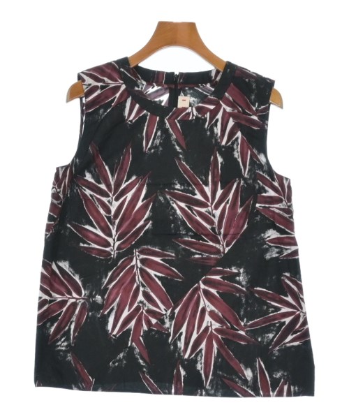MARNI マルニトップ レディース 40(M位) 黒xエンジx白等(花柄)【中古】【古着】 トップス-レディースファッション