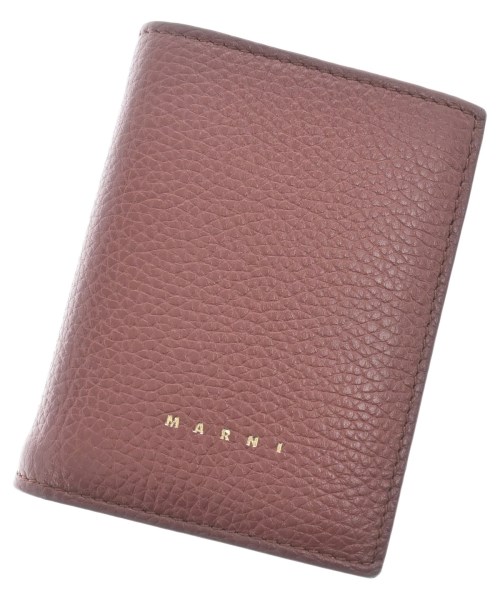 MARNI マルニ紙入れ・コインケース レディース - 茶【中古】【古着】
