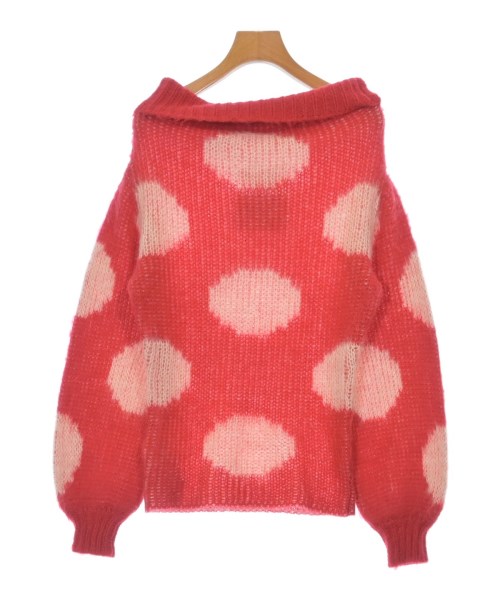 MARNI マルニ ニット・セーター レディース 38(S位) 赤x白 【中古】【古着】